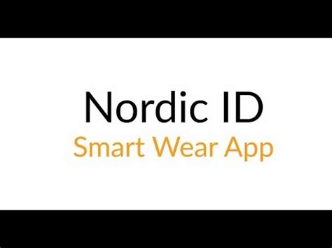 Nordic ID Smart Wear 